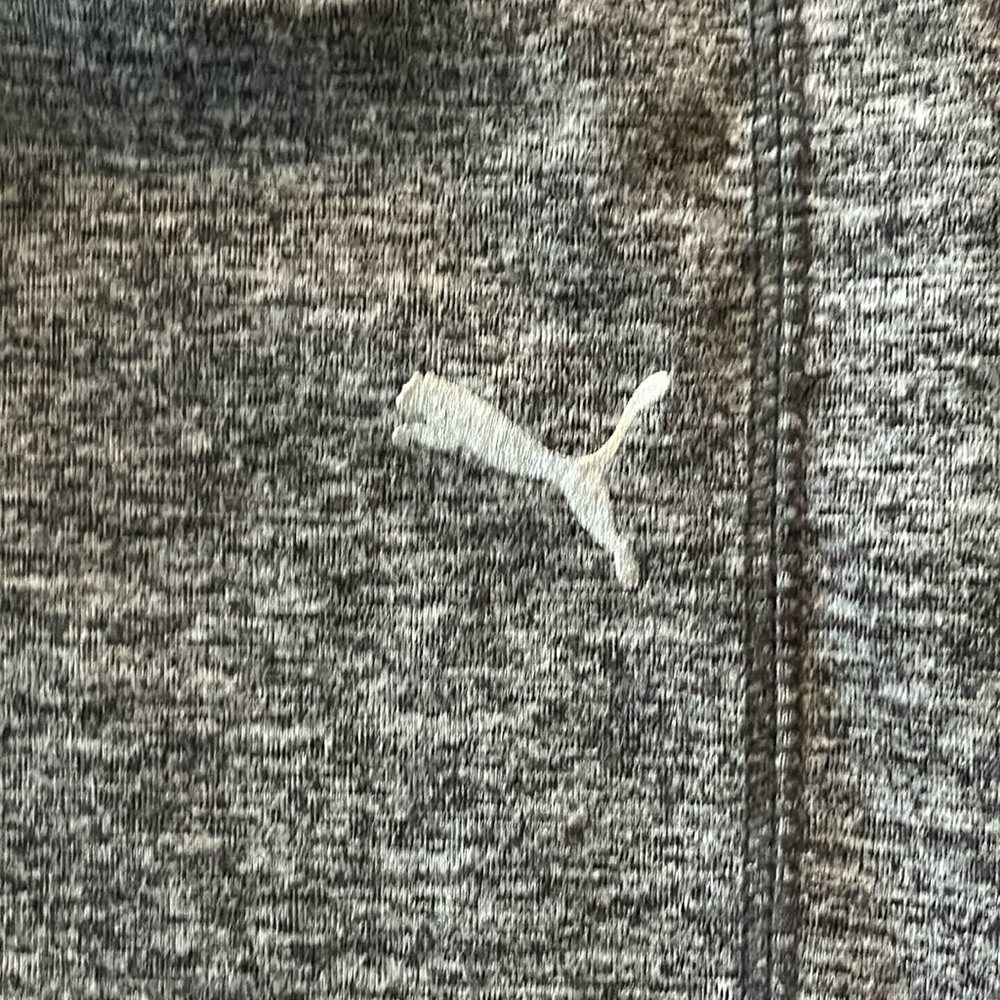 PUMA Womens Grey Workout/Yoga Leggings Size M - Picture 2 of 6